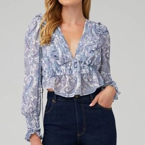 For Love and Lemons Janelle Top